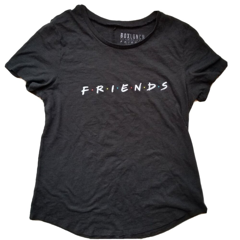 Lunch Box Friends Logo T-shirt Black. XL. Preowned Good condition.